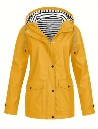 Gwyneth | Hooded Waterproof Rain Coat