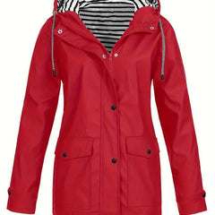 Gwyneth | Hooded Waterproof Rain Coat