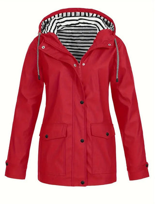 Gwyneth | Hooded Waterproof Rain Coat