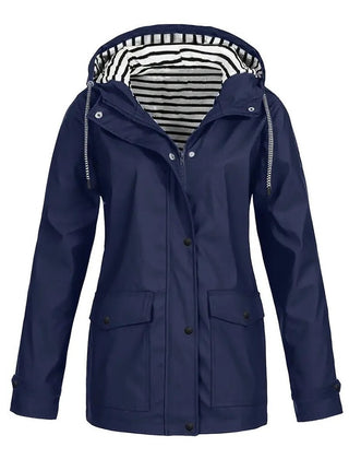 Gwyneth | Hooded Waterproof Rain Coat