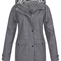 Gwyneth | Hooded Waterproof Rain Coat