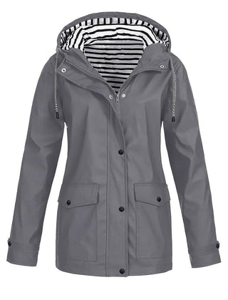 Gwyneth | Hooded Waterproof Rain Coat