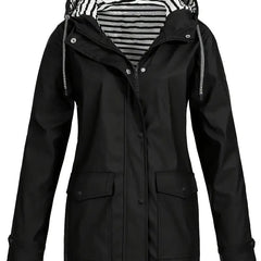 Gwyneth | Hooded Waterproof Rain Coat
