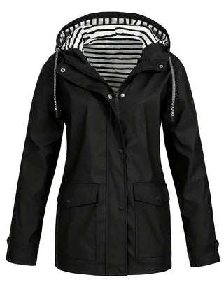 Gwyneth | Hooded Waterproof Rain Coat