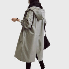 Nerissa | Hooded Relaxed-Fit Long Coat