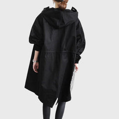 Nerissa | Hooded Relaxed-Fit Long Coat