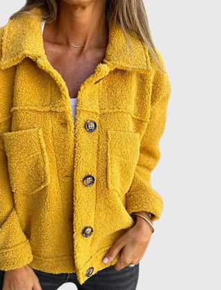 Diane | Cosy Button-Front Jacket