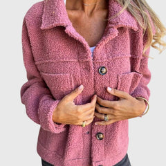 Diane | Cosy Button-Front Jacket