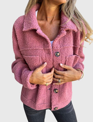Diane | Cosy Button-Front Jacket