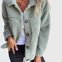 Diane | Cosy Button-Front Jacket