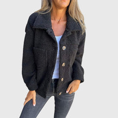 Diane | Cosy Button-Front Jacket