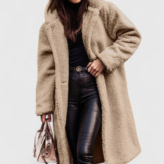 Della | Cosy Longline Hooded Coat