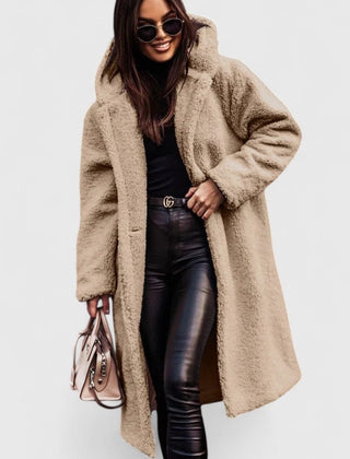 Della | Cosy Longline Hooded Coat