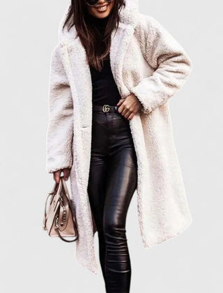 Della | Cosy Longline Hooded Coat