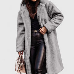Della | Cosy Longline Hooded Coat