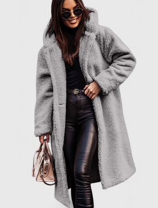 Della | Cosy Longline Hooded Coat