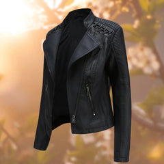 Sylvia | Moto-Style Zip-Up Jacket