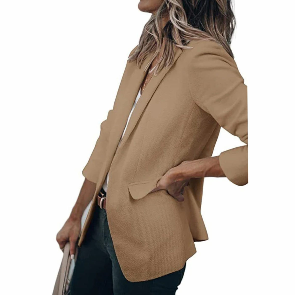 Natalie | Open-Front Tailored Blazer