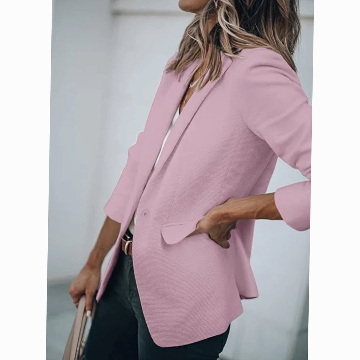 Natalie | Open-Front Tailored Blazer