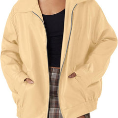 Clara | Relaxed Zip-Up Bomber Jacket