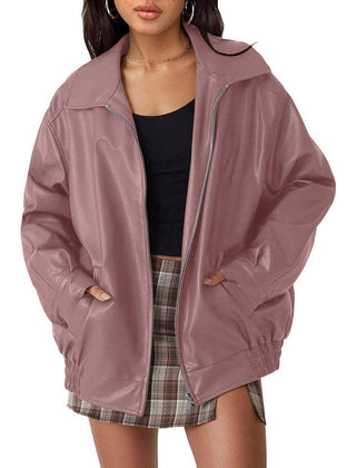 Clara | Relaxed Zip-Up Bomber Jacket