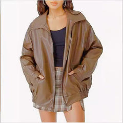 Clara | Relaxed Zip-Up Bomber Jacket
