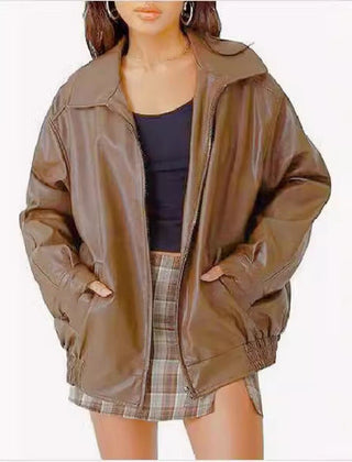 Clara | Relaxed Zip-Up Bomber Jacket