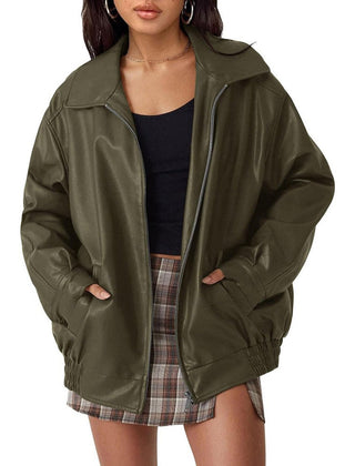 Clara | Relaxed Zip-Up Bomber Jacket