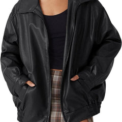 Clara | Relaxed Zip-Up Bomber Jacket