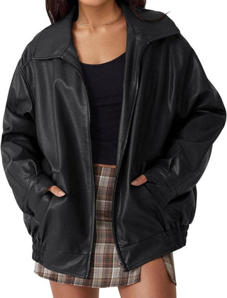 Clara | Relaxed Zip-Up Bomber Jacket