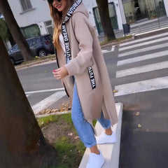 Helen | Oversized Longline Hooded Coat