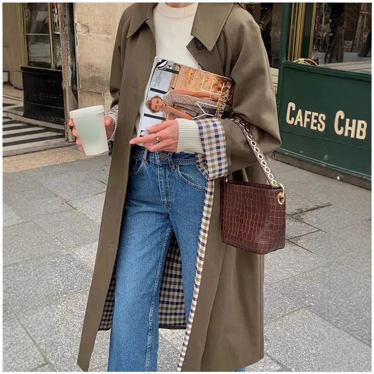Claudia | Oversized Longline Trench Coat