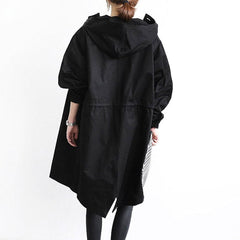 Margery | Relaxed Hooded Longline Coat