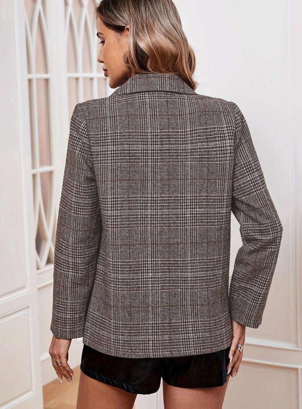 Harper | Tailored Checked Blazer