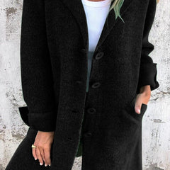 Rosamund | Relaxed Longline Lapel Coat