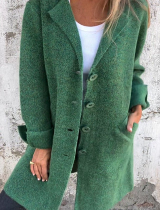 Rosamund | Relaxed Longline Lapel Coat
