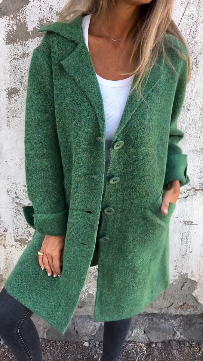 Rosamund | Relaxed Longline Lapel Coat
