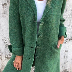 Rosamund | Relaxed Longline Lapel Coat