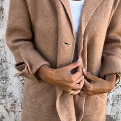 Rosamund | Relaxed Longline Lapel Coat
