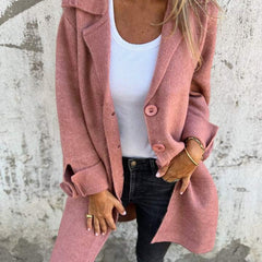 Rosamund | Relaxed Longline Lapel Coat