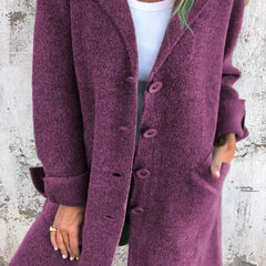 Rosamund | Relaxed Longline Lapel Coat