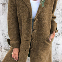 Rosamund | Relaxed Longline Lapel Coat