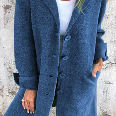 Rosamund | Relaxed Longline Lapel Coat