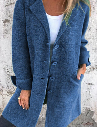 Rosamund | Relaxed Longline Lapel Coat
