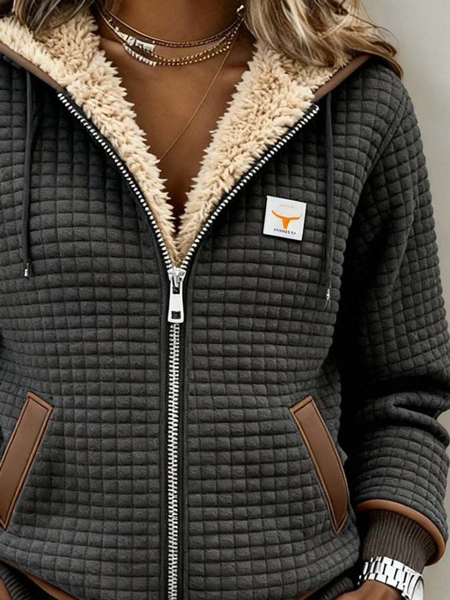 Francesca | Cosy Quilted Hooded Jacket