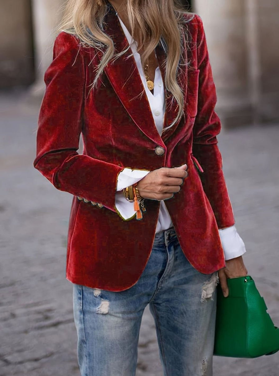 Lottie | Tailored Single-Button Blazer
