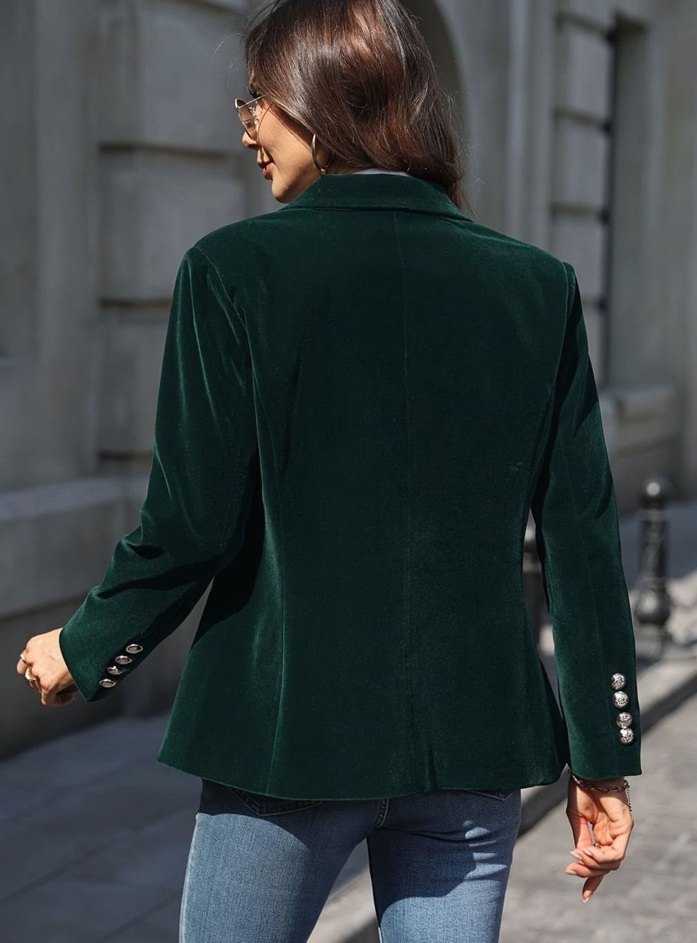 Lottie | Tailored Single-Button Blazer