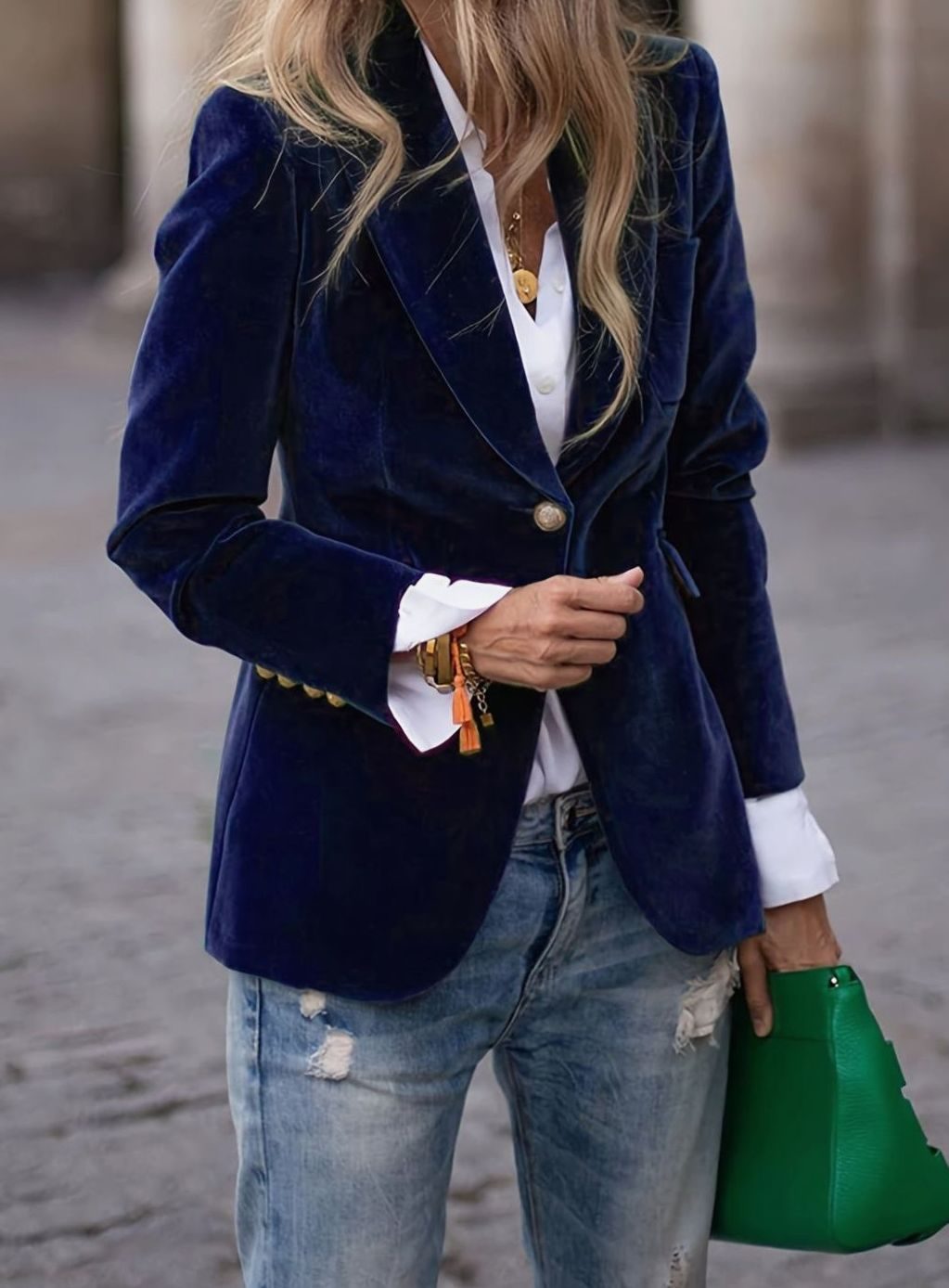 Lottie | Tailored Single-Button Blazer