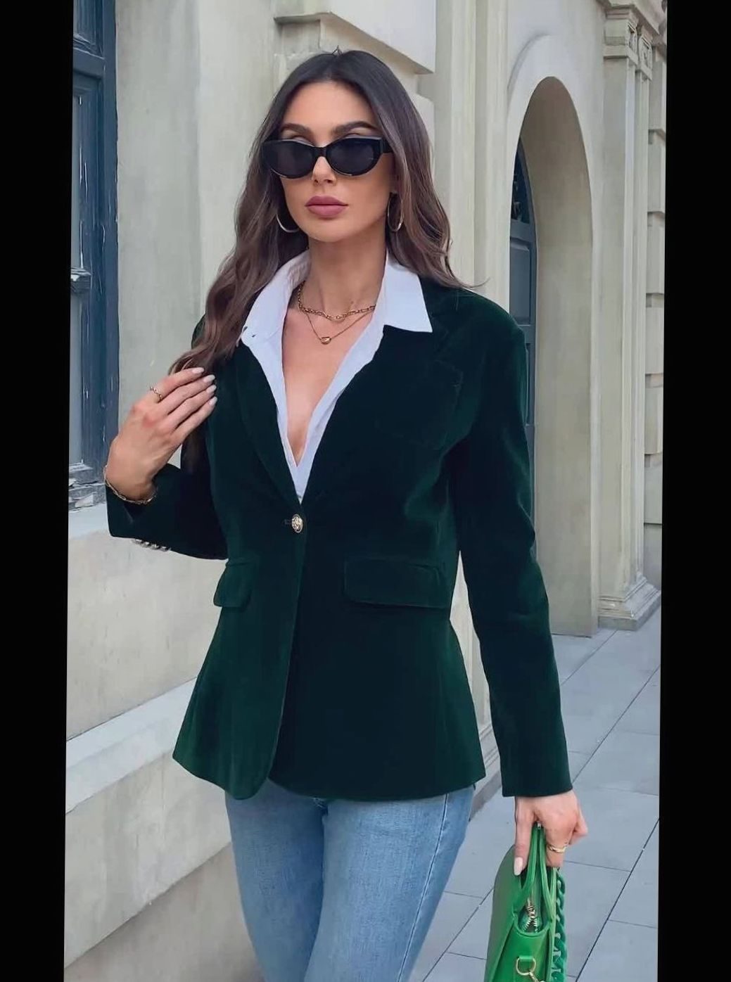 Lottie | Tailored Single-Button Blazer