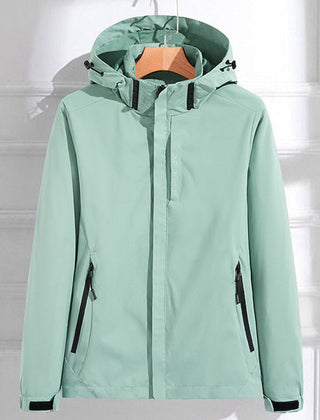 Etta | Weatherproof Hooded Rain Jacket